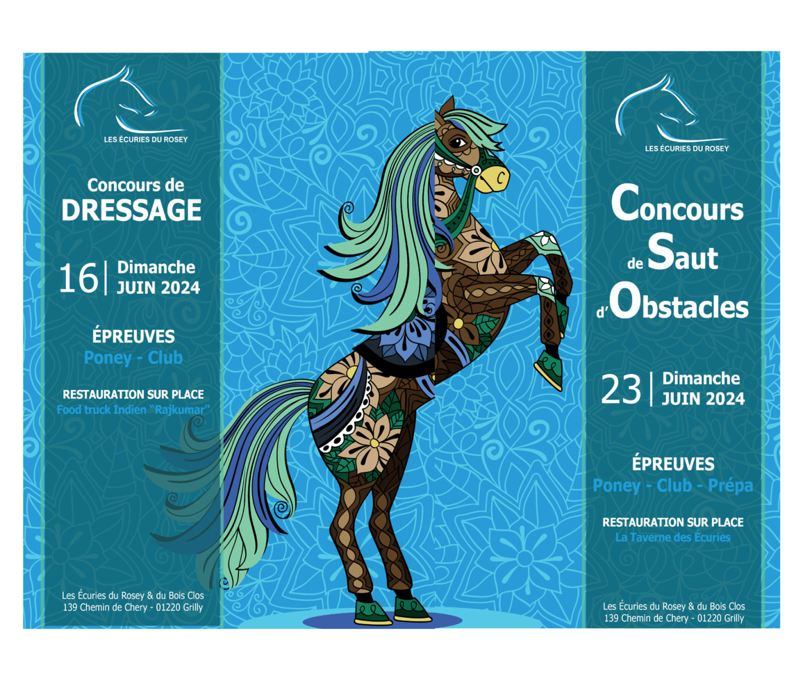 CONCOURS DE CSO & DRESSAGE AUX ECURIES DU ROSEY