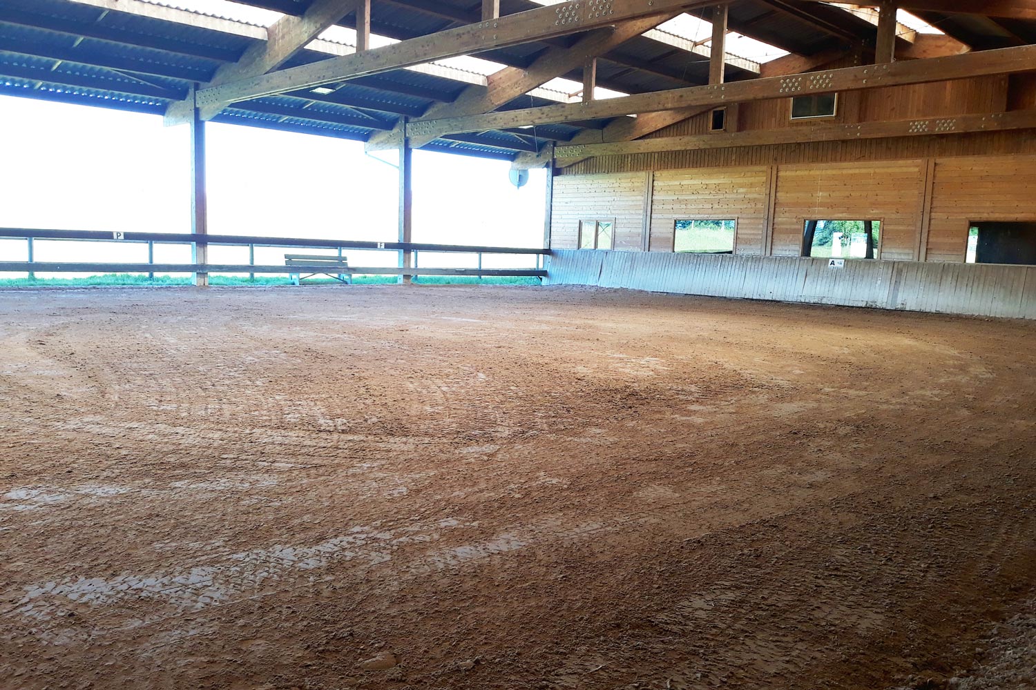 Les installations des Ecuries du Rosey, Centre Equestre dans le Pays de Gex