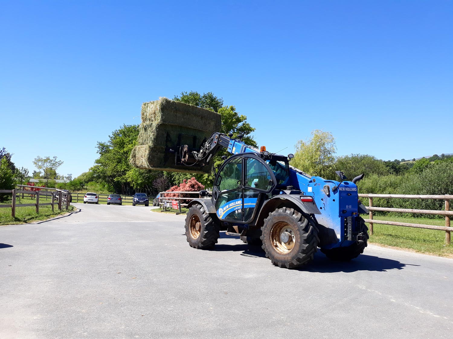 Stock de foin Stock de foin