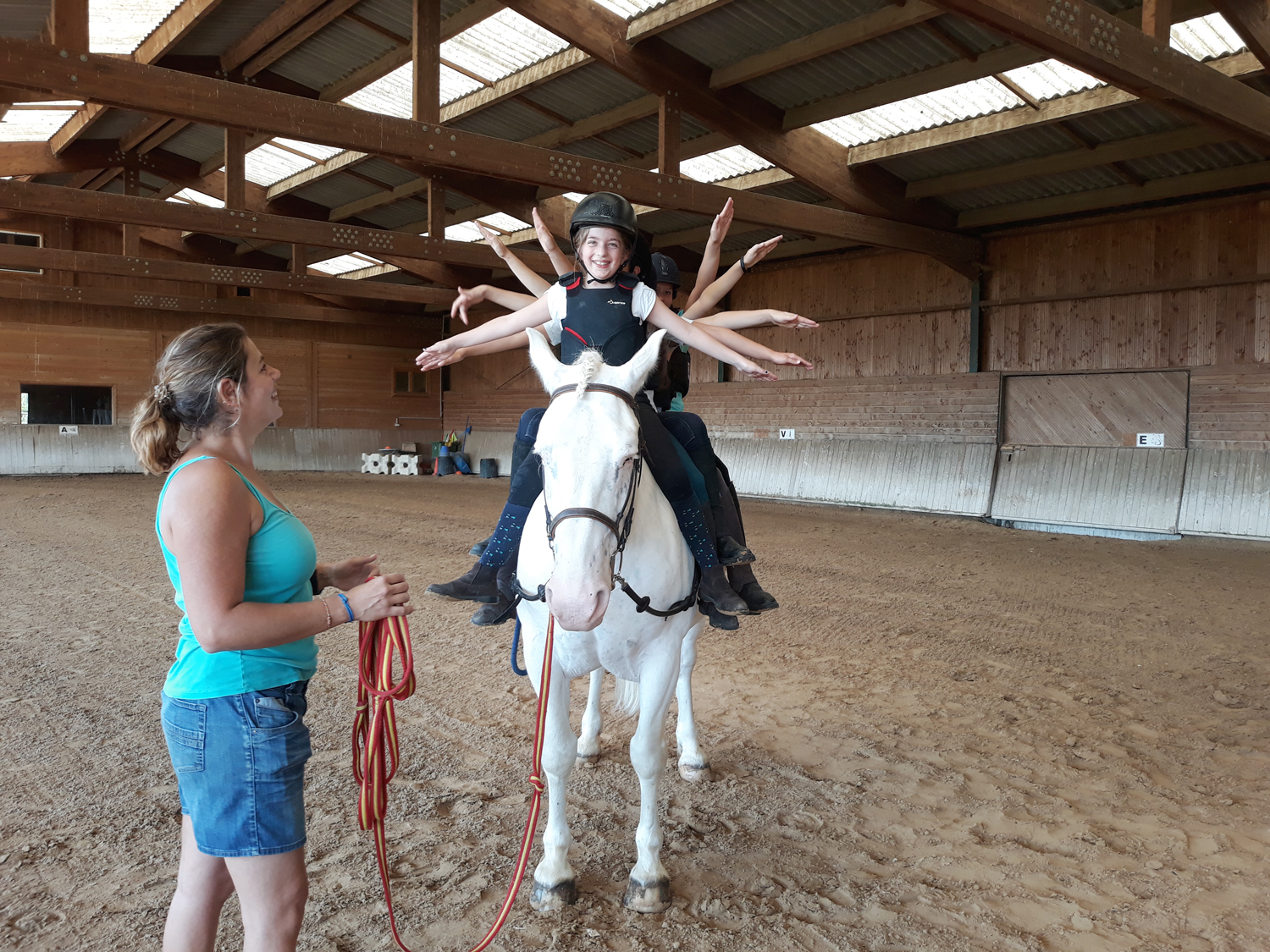 Cours de Voltige au poney club
