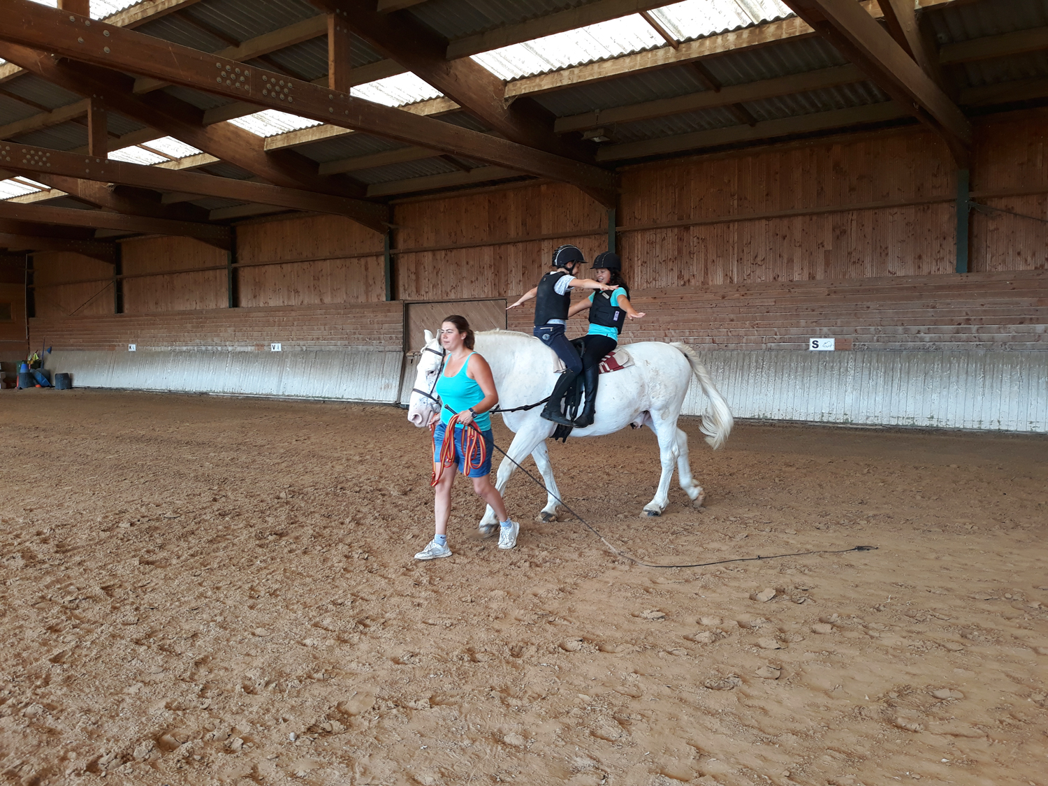 Cours de Voltige au poney club