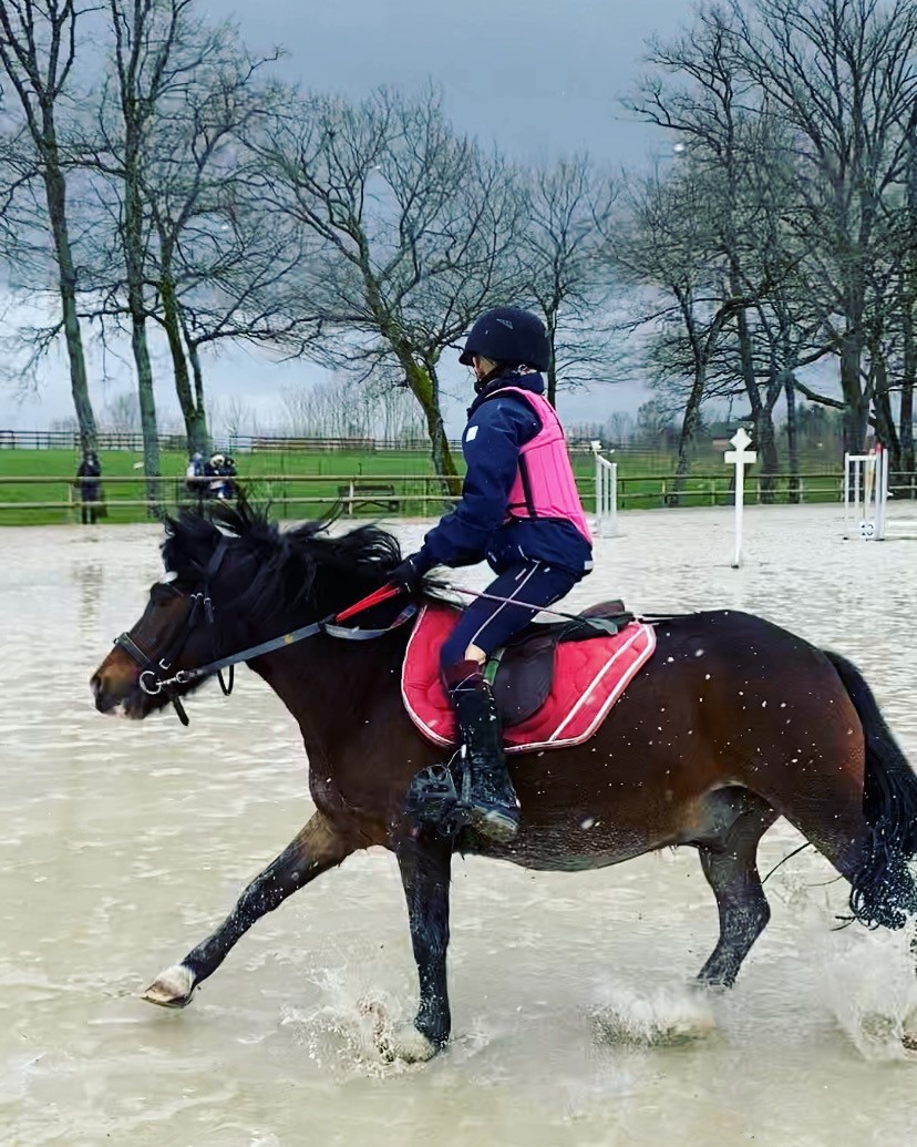 Initiation concours pour tout le monde dans notre poney club