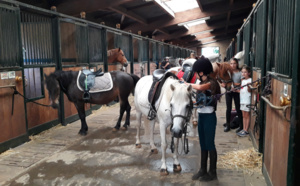 Les cours d'équitation des Écuries du Rosey