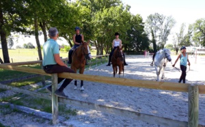 Questions après le cours d'équitation
