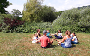 Séance méditation aux Écuries du Rosey