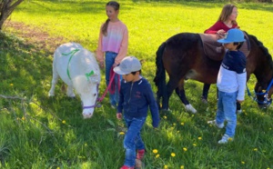 Le poney club des Écuries du Rosey fête Pâques !